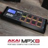 Akai Professional MPX8 |Portable Sample Pad Controller with Velocity-Sensitive Pads, MIDI Connectivi Akai Professional MPX8 |Portable Sample Pad Controller with Velocity-Sensitive Pads, MIDI Connectivi