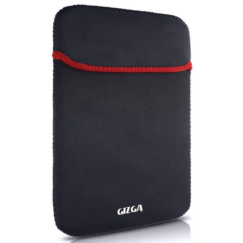 GIZGA Club-laptop Neoprene Reversible for 15.6-inches Laptop Sleeve - Black-Red GIZGA Club-laptop Neoprene Reversible for 15.6-inches Laptop Sleeve - Black-Red