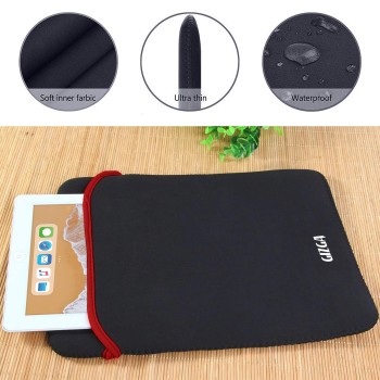 GIZGA Club-laptop Neoprene Reversible for 15.6-inches Laptop Sleeve - Black-Red GIZGA Club-laptop Neoprene Reversible for 15.6-inches Laptop Sleeve - Black-Red