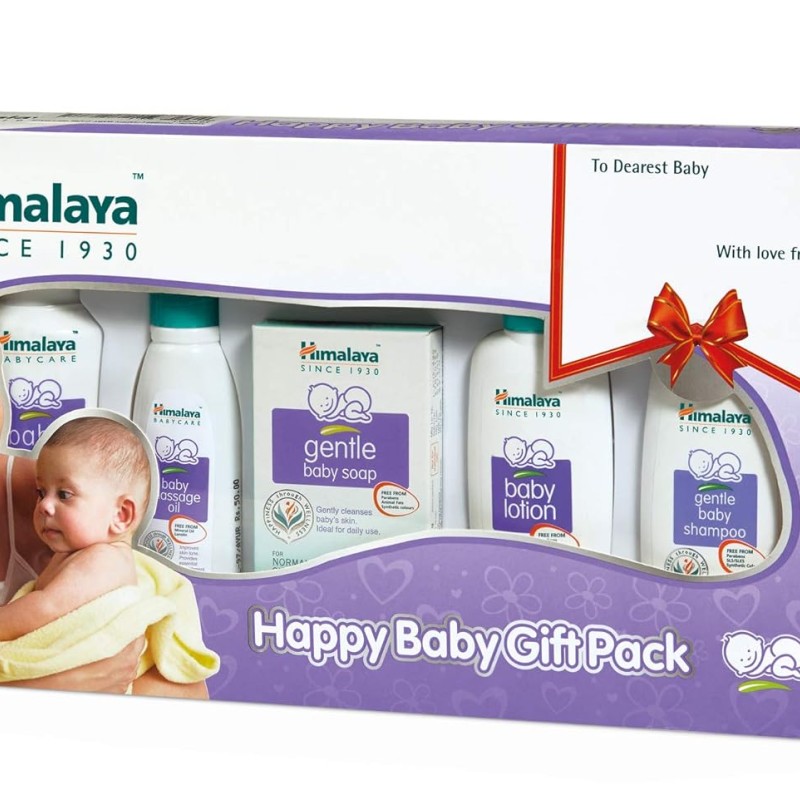 Himalaya Baby Gift Pack 5 in 1 Series,Pack of 1 set,white