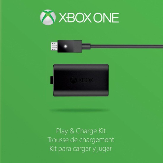 Microsoft Official Xbox One Play and Charge Kit (Xbox One)