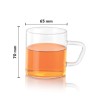 Borosil Vision 6 Pcs Tea n Coffee Borosillicate Glass 190 ml Classic Mug Set | Microwave Safe, Scratch Resistance, Lightweight | for Chai, Green Tea, Milk | Transparent Borosil Vision 6 Pcs Tea n Coffee Borosillicate Glass 190 ml Classic Mug Set | Microwave Safe, Scratch Resistance, Lightweight | for Chai, Green Tea, Milk | Transparent
