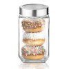 Treo by Milton Cube Storage Glass Jar, 800 ml, Transparent, BPA Free, Kitchen Storage Organizer, Modular, Multipurpose Spice Jars Treo by Milton Cube Storage Glass Jar, 800 ml, Transparent, BPA Free, Kitchen Storage Organizer, Modular, Multipurpose Spice Jars