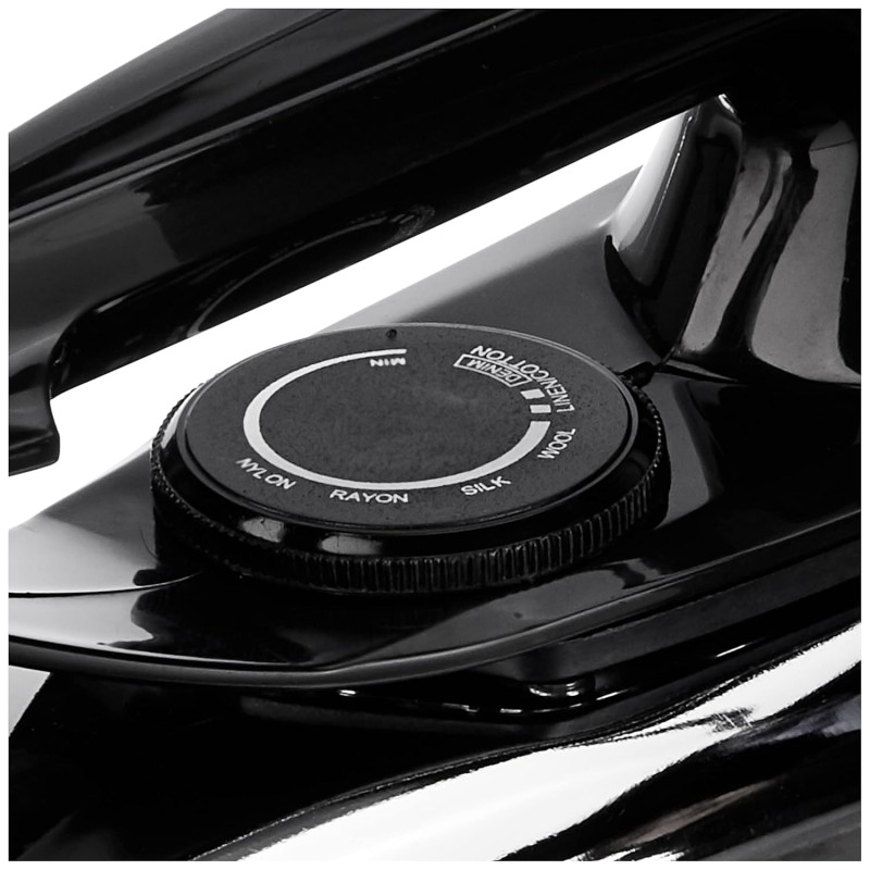 Bajaj DX-2 600W Dry Iron with Advance Soleplate and Anti-bacterial German Coating Technology, Black Bajaj DX-2 600W Dry Iron with Advance Soleplate and Anti-bacterial German Coating Technology, Black