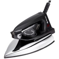 Bajaj DX-2 600W Dry Iron with Advance Soleplate and Anti-bacterial German Coating Technology, Black