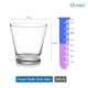 Ocean Glass Studio Rock Tumbler Set - 6 Pieces, 345ml, Transparent | Stylish and Durable Glassware for Water, Juice Mojito, Cocktails, Other Beverages | Perfect for Home Parties, Bars or Restaurants.