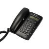 Beetel M56 Caller ID Corded Landline Phone with 16 Digit LCD Display & Adjustable Contrast,2Ways Speaker Phone, 30 Incoming and 5 Outgoing Memory, Solid Build Quality,Classic Design (Black)(M56)