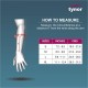 TYNOR Elastic Wrist Splint, Grey, Right, Large, 1 Unit