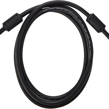 Amazon Basics DVI to DVI Cable, 2m (6.5 Feet) – High-Speed Digital Display Cable – Black