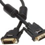 Amazon Basics DVI to DVI Cable, 2m (6.5 Feet) – High-Speed Digital Display Cable – Black