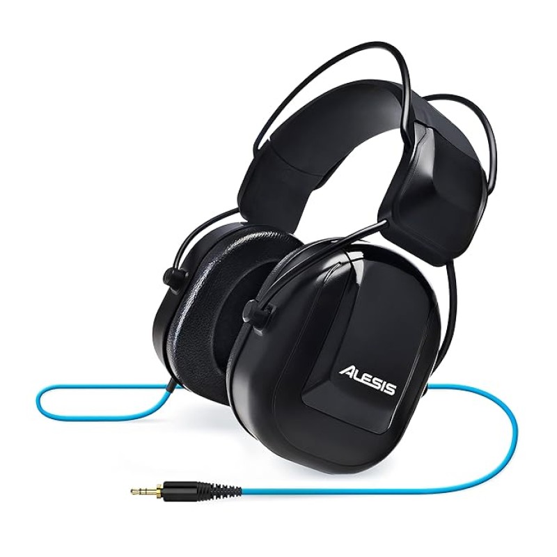 Alesis DRP100 |Over-Ear Electronic Drum Monitoring and Reference Headphones (Black) Alesis DRP100 |Over-Ear Electronic Drum Monitoring and Reference Headphones (Black)