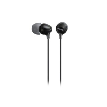 Sony MDR-EX15AP EX In-Ear Wired Stereo Headphones with Mic (Black) Sony MDR-EX15AP EX In-Ear Wired Stereo Headphones with Mic (Black)