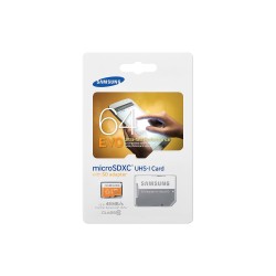 Samsung MB-MP64DAEU 64GB, MicroSDXC EVO"48 MB/s, Orange, White,