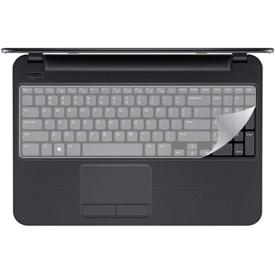 AirCase Gizga Essentials Universal Silicone Keyboard Protector Skin for 15.6 Inch Laptop |Keyboard Dust Cover | 15.6" Keyguard (36.5 X 13.5 Cm)