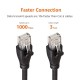 RJ45 Cat-6 Ethernet Patch/LAN Cable -3Feet (0.9Meters) RJ45 Cat-6 Ethernet Patch/LAN Cable -3Feet (0.9Meters)