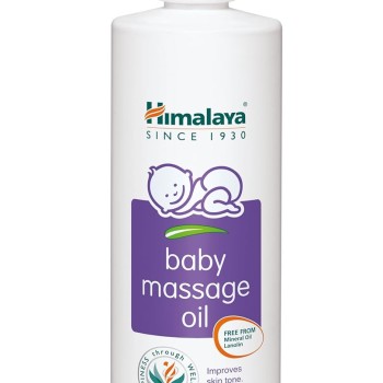 Himalaya Baby Massage Oil � 500ml for strong bones & muscles | with Vitamin E | No. 1 Doctor Prescribed
