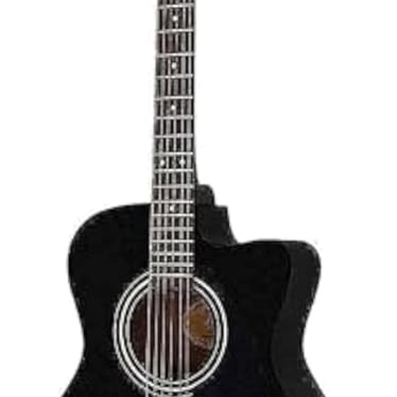 YAMAHA Wood Fs100C Acoustic Guitar, Black YAMAHA Wood Fs100C Acoustic Guitar, Black