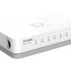 D-Link DES-1005C 5-Port 10/100 Mbps Unmanaged Switch, white