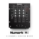 Numark M4 |3-Channel Rack Mountable Scratch DJ Mixer, Combo Jack Connection, with 3-Band EQ, Club-Ready Inputs, Mic Input and Reverse/Slope Controls, Black Numark M4 |3-Channel Rack Mountable Scratch DJ Mixer, Combo Jack Connection, with 3-Band EQ, Club-Ready Inputs, Mic Input and Reverse/Slope Controls, Black