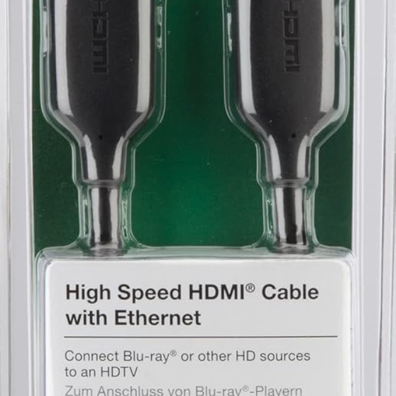 Belkin High Speed HDMI Cable with Ethernet - 2 Meter (Black) Belkin High Speed HDMI Cable with Ethernet - 2 Meter (Black)