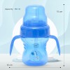 Mee Mee Anti Spill, Interchangeable Sipper/Sippy Cup 150ml with Soft Silicone Spout and Straw BPA Free, 6m+ (Blue)