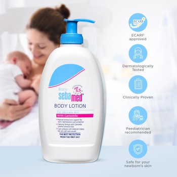 Sebamed Baby Body Lotion 400 ml|Ph 5.5|Camomile & Allantoin| Dermatalogically tested| Sensitive skin Sebamed Baby Body Lotion 400 ml|Ph 5.5|Camomile & Allantoin| Dermatalogically tested| Sensitive skin