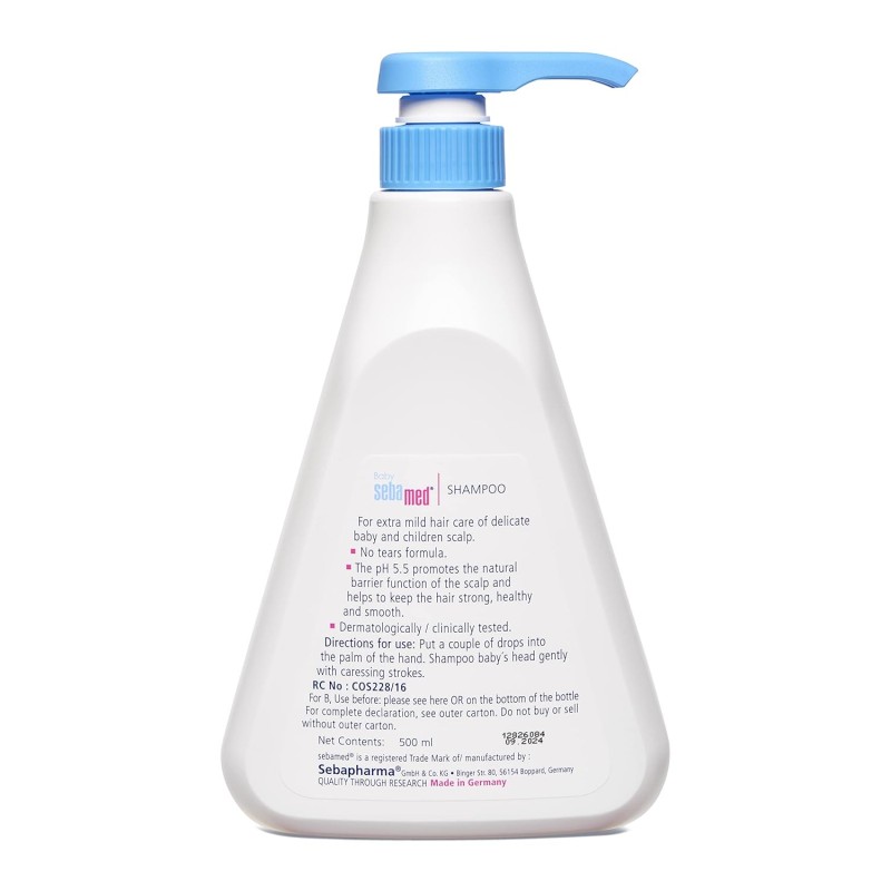 Sebamed Baby Shampoo 500 ml|pH 5.5| Ideal for Newborn�s delicate scalp| No Tears | Sebamed Baby Shampoo 500 ml|pH 5.5| Ideal for Newborn�s delicate scalp| No Tears |
