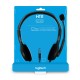 Logitech H111 Wired On Ear Headphones With Mic Black