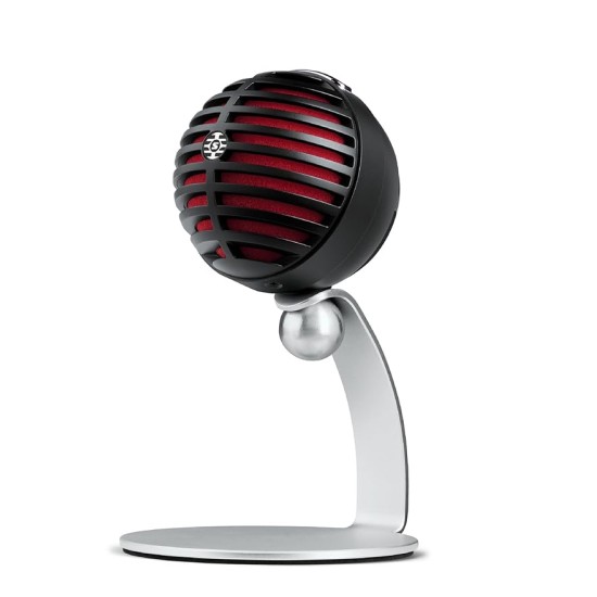 Shure MV5-B-LTG Digital Condenser Microphone (Black)