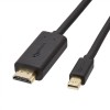 Amazon Basics AmazonBasics Mini DisplayPort to HDMI Cable-3 Feet,Black