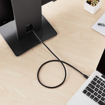 Amazon Basics AmazonBasics Mini DisplayPort to HDMI Cable-3 Feet,Black Amazon Basics AmazonBasics Mini DisplayPort to HDMI Cable-3 Feet,Black