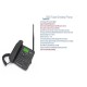 Beetel F1K GSM Fixed Wireless Phone, Support Quad band 2G,LCD Display,Speed Dial,Two way Speaker phone & Adjustable Volume,Supports Hotline Function,Alarm,4 Direct Memory Keys,Basic Calculator (Black)