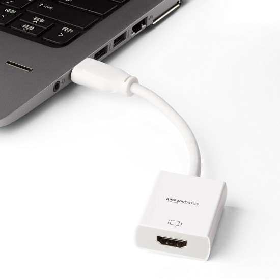 DisplayPort (not USB) as input to HDMI Adapter as output Cable (Uni-directional cable: This cable does not support HDMI input to DisplayPort output) DisplayPort (not USB) as input to HDMI Adapter as output Cable (Uni-directional cable: This cable does not support HDMI input to DisplayPort output)