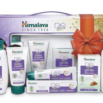 Himalaya Happy Baby Gift Pack ( 5 IN 1) - (Soap, Shampoo, Lotion, Diaper Rash Cream, Baby Cream)