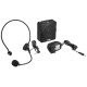 Ahuja Portable PA Neckband System NBA-20Dp Rechargeable with 1 Neckband Mic with USB and SD Card Input, Black, 340gms Ahuja Portable PA Neckband System NBA-20Dp Rechargeable with 1 Neckband Mic with USB and SD Card Input, Black, 340gms