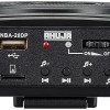 Ahuja Portable PA Neckband System NBA-20Dp Rechargeable with 1 Neckband Mic with USB and SD Card Input, Black, 340gms