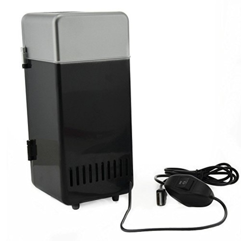 ThreeH New Mini Red USB Fridge Cooler Beverage Drink Cans Cooler/Warmer Refrigerator for Laptop PC Computer Black H-UF05,Black ThreeH New Mini Red USB Fridge Cooler Beverage Drink Cans Cooler/Warmer Refrigerator for Laptop PC Computer Black H-UF05,Black