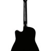 Juârez Acoustic Guitar, 38 Inch Cutaway, 038C with Bag, Strings, Pick and Strap, Black Juârez Acoustic Guitar, 38 Inch Cutaway, 038C with Bag, Strings, Pick and Strap, Black