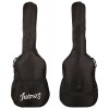 Juârez Acoustic Guitar, 38 Inch Cutaway, 038C with Bag, Strings, Pick and Strap, Black Juârez Acoustic Guitar, 38 Inch Cutaway, 038C with Bag, Strings, Pick and Strap, Black
