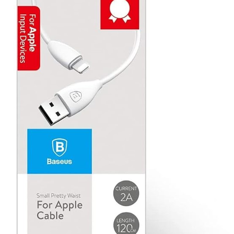 (Refurbished) Original Baseus Cable Small Pretty 1.2M (White) (Refurbished) Original Baseus Cable Small Pretty 1.2M (White)