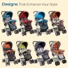 LuvLap Sunshine Baby Stroller/Pram For 0 To 3 Years, New Born/Toddler/Kid, 5 Point Safety Harness, Adjustable Backrest, 360? Swivel Wheel, Large Storage Basket, Reversible Handlebar (Teal) LuvLap Sunshine Baby Stroller/Pram For 0 To 3 Years, New Born/Toddler/Kid, 5 Point Safety Harness, Adjustable Backrest, 360? Swivel Wheel, Large Storage Basket, Reversible Handlebar (Teal)