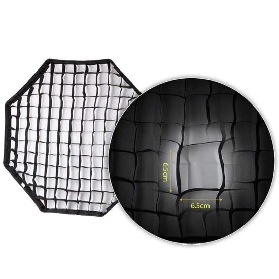 Godox SB-UE 80cm / 32 Inch Portable Octagon Honeycomb Grid Umbrella Speedlite Softbox with Bowens Mount