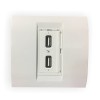 Wayona 18W Dual USB Socket Fast Charger Compatible with Anchor Roma Switch Plate - White Wayona 18W Dual USB Socket Fast Charger Compatible with Anchor Roma Switch Plate - White