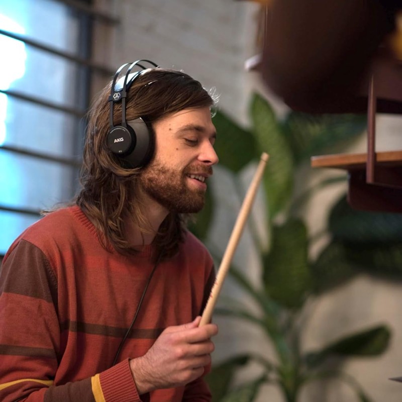 AKG K72 Closed Back Studio Headphones, Black, Pack of 1 AKG K72 Closed Back Studio Headphones, Black, Pack of 1