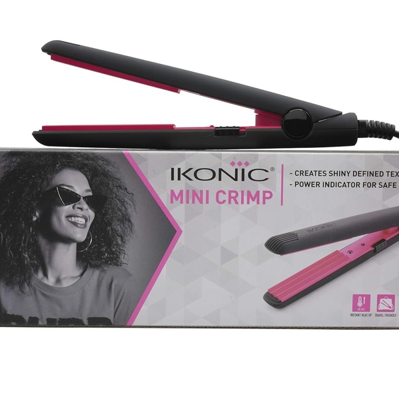 IKONIC MINI CRIMPER- BLACK & PINK IKONIC MINI CRIMPER- BLACK & PINK