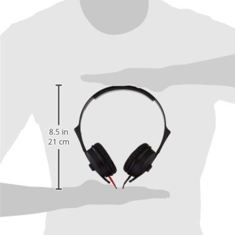 SENNHEISER HD 25 Light Closed-Back On-Ear Monitoring Headphones | Lightweight Split Headband | Dynamic Drivers | Dual-Sided Detachable Cable | Ideal for Studio Monitoring, Live Recording & Broadcast
