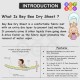 BeyBee Waterproof Quick Dry Sheet for Baby| Bed Pad Anti-Piling Fleece Extra Absorbent Washable Matress Protector| Baby Bed Protector Sheet for Toddler Children, Small Size, 50x70cm, Sea Blue