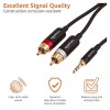 Adapter Cable 3.5mm to 2-Male RCA Adapter Cable For Tablet, Smartphone (Black, 15 feet) Adapter Cable 3.5mm to 2-Male RCA Adapter Cable For Tablet, Smartphone (Black, 15 feet)