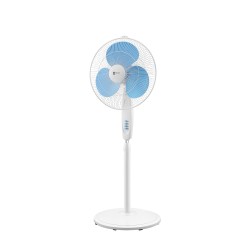 Orient Electric Stand-82 400 MM Oscillating Pedestal Fans | Stand Fan with Tilt Mechanism | High Air Delivery | Aesthetic Design with Telescopic Arrangement (Sky Blue)