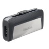 SanDisk Ultra 128 GB USB Pen Drive (SDDDC2-128G-G46, Black, Silver)